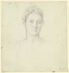 Porträtt av Miss Martin