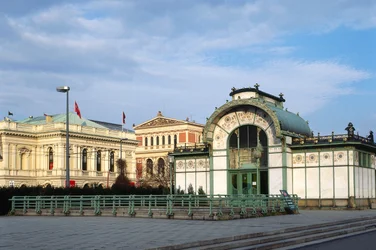 Otto Wagner-paviljongen på Karlsplatz