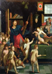 An Allegory of the Choice of Hercules (olja på duk)
