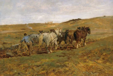 plöjande bonde
