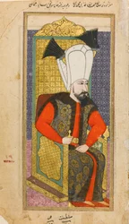 Porträtt av Mehmed IV