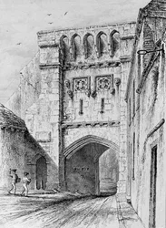 West Gate Winchester, ca 1830
