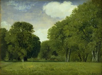 Hjortparken. Studie