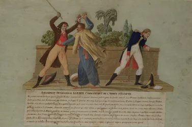 Mordet på general Kléber av en fanatiker, 14 juni 1800