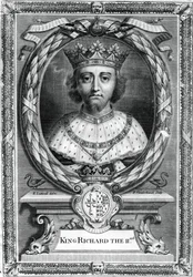 Richard II, kung av England.