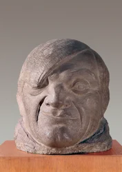 Porträtt av den spanske målaren Pablo Picasso