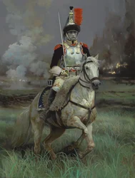 Cuirassier, 2016 (olja på duk)