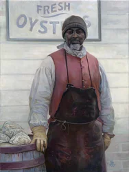 The Oysterman, 2016 (olja på duk)