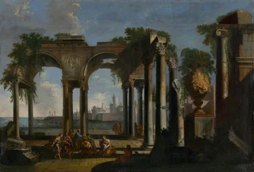 Saint Paul predikar i Campagna, ca 1735.