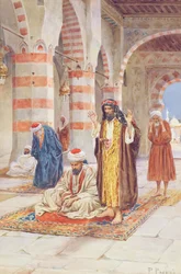 The Hour of Prayer (wc över spår av penna på papper)