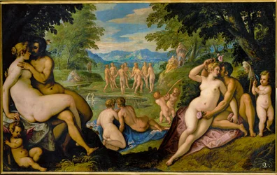 Amori: Reciproco Amore En av en serie om fyra målningar Love in the Golden Age (målning)