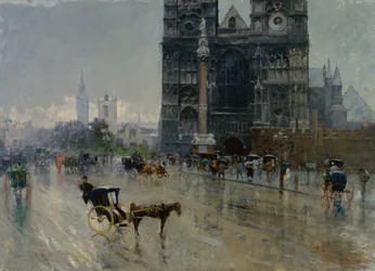 Sanctuary, Westminster (olja på duk)