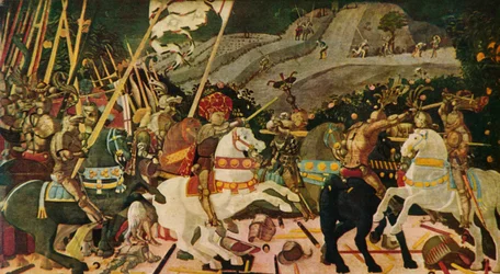 Slaget vid San Romano, omkring 1438, 1909