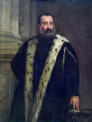 Porträtt av åklagaren Alessandro Contarini, ca. 1565.