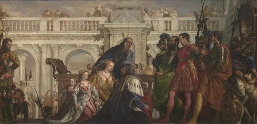 Familjen Darius före Alexander, ca. 1565