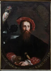 Fontanellato, Rocca Sanvitale: "Porträtt av Barbara Sanseverino Sanvitale", kopia