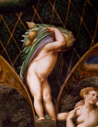 Putto, från Myth of Diana and Actaeon