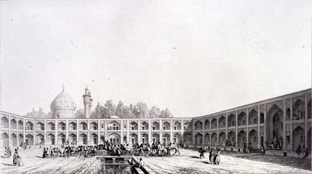 Caravanserai Shah Sultan-Hussein, Isfahan, plåt 32 från 