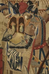 Pastrana-gobelängerna, tillverkning i Tournai, troligen från Passchier Greniers verkstad, ca 1471 - 1475 (gobeläng)