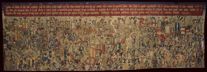 Pastrana-gobelängerna, tillverkning i Tournai, troligen från Passchier Greniers verkstad, ca 1471 - 1475 (gobeläng)