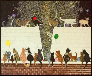 A Magical Display, 2012 (akryl på calico)