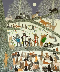 A Resounding Success, 2012 (akryl på kaliko)
