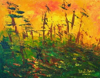 Bayou, 2011 (akryl på duk)