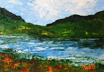 Limbe pastorale, 2016 (akryl på artistboard)