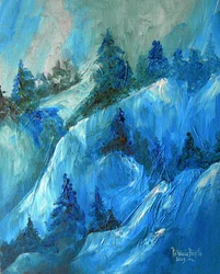 Peak endurance, 2009 (akryl på artistboard)