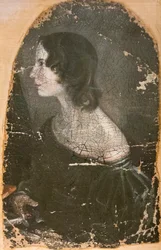 Emily Brontë, ca 1883 (olja på duk)