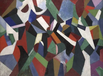 Komposition II, ca 1916 (olja på duk)