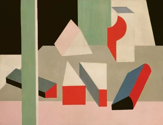 PeintureNature Morte, 1928 (olja och penna på duk)