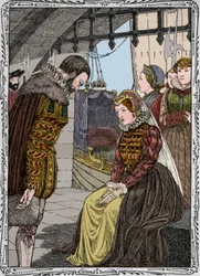 Elizabeth vid Traitors Gate, 1902