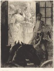 Social Triumph The Worldly Triumph, ca. 1886.
