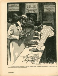 Smörtallriken, satirisk i färger