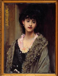 Parisina. Målning av Paul Baudry (1828-1885)