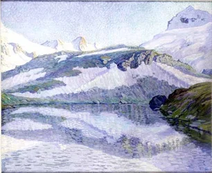 Alpint landskap