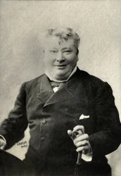 Porträtt av Rene Thibault dit Daubray (fotografi)