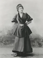 Porträtt av Juliette Girard, ca 1900