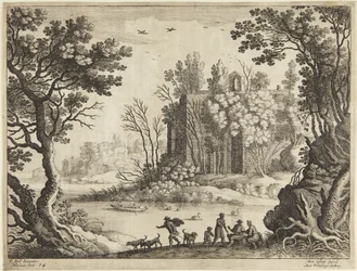 Kyrka vid sjön