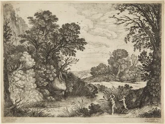 Nymf och satyr
