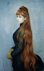 Porträtt av mademoiselle Alice Guérin