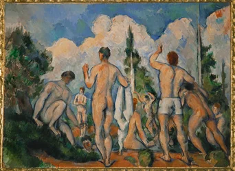 Bathers (olja på duk)