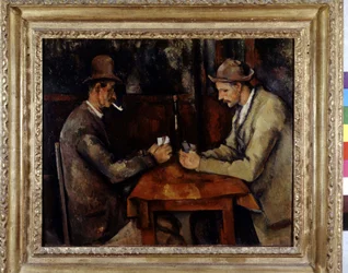 Kortspelare - av Paul Cézanne