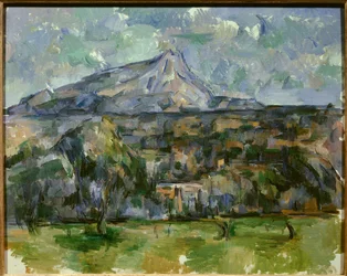 Heliga Segerberget. Målning av Paul Cezanne (1839-1906)