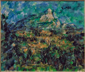 La Montaigne Sainte-Victoire (målning på duk)
