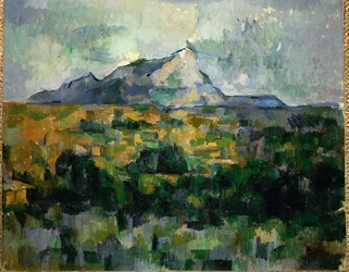 Montagne Sainte Victoire (olja på duk)