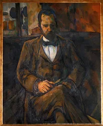 Porträtt av konsthandlaren M. Ambroise Vollard, målat 1899 (målning på duk)