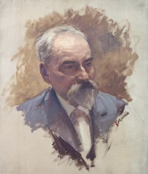 André Theuriet (1833-1907) (olja på duk)