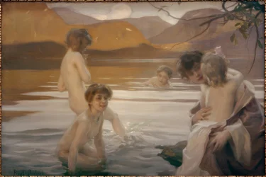 Första badet